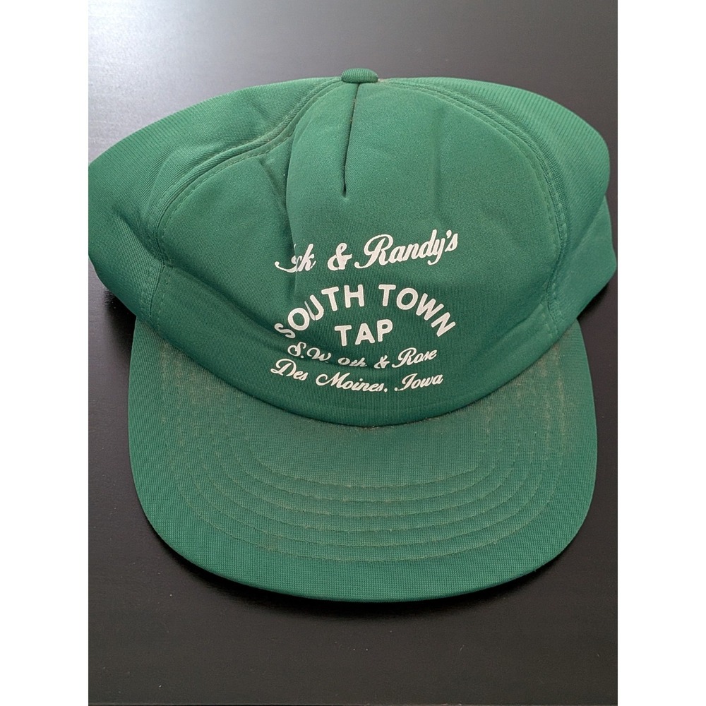 Jack & Randy's Southtown Tap Bar Des Moines Iowa Snapback Hat OSFM Green AmaPro